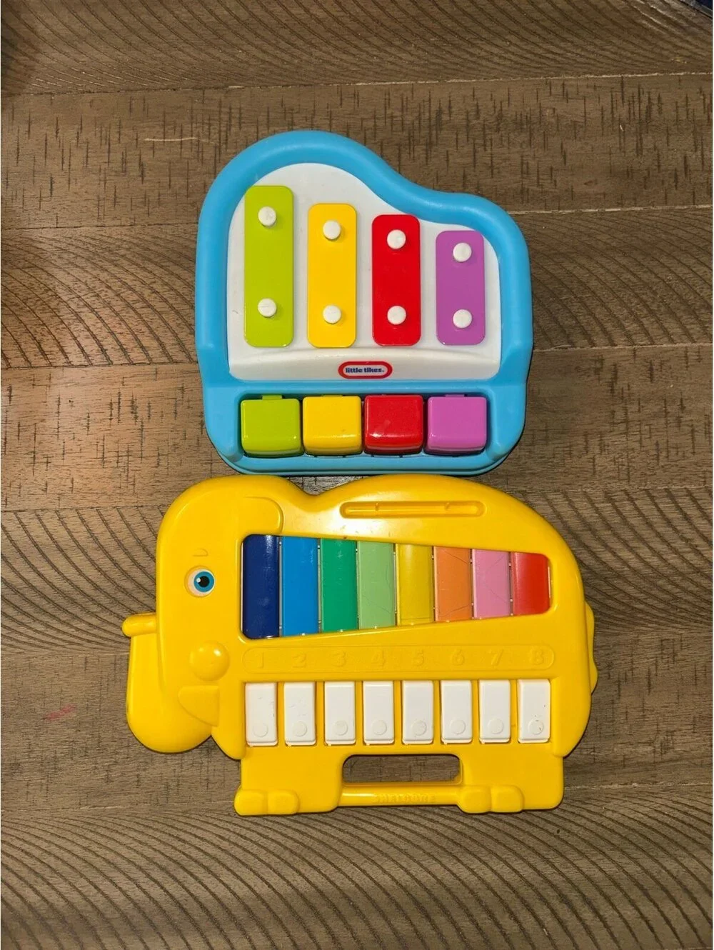 Vintage Fisher Price & Little Tikes Musical Toy Bundle Toddler Piano Keyboard