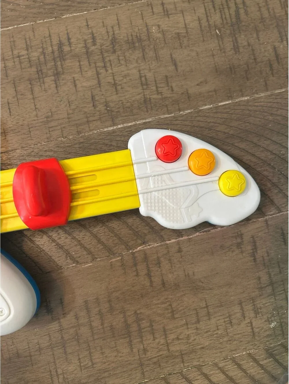 Vintage Playskool Musical Guitar Light Up Toddler Toy Tested Works