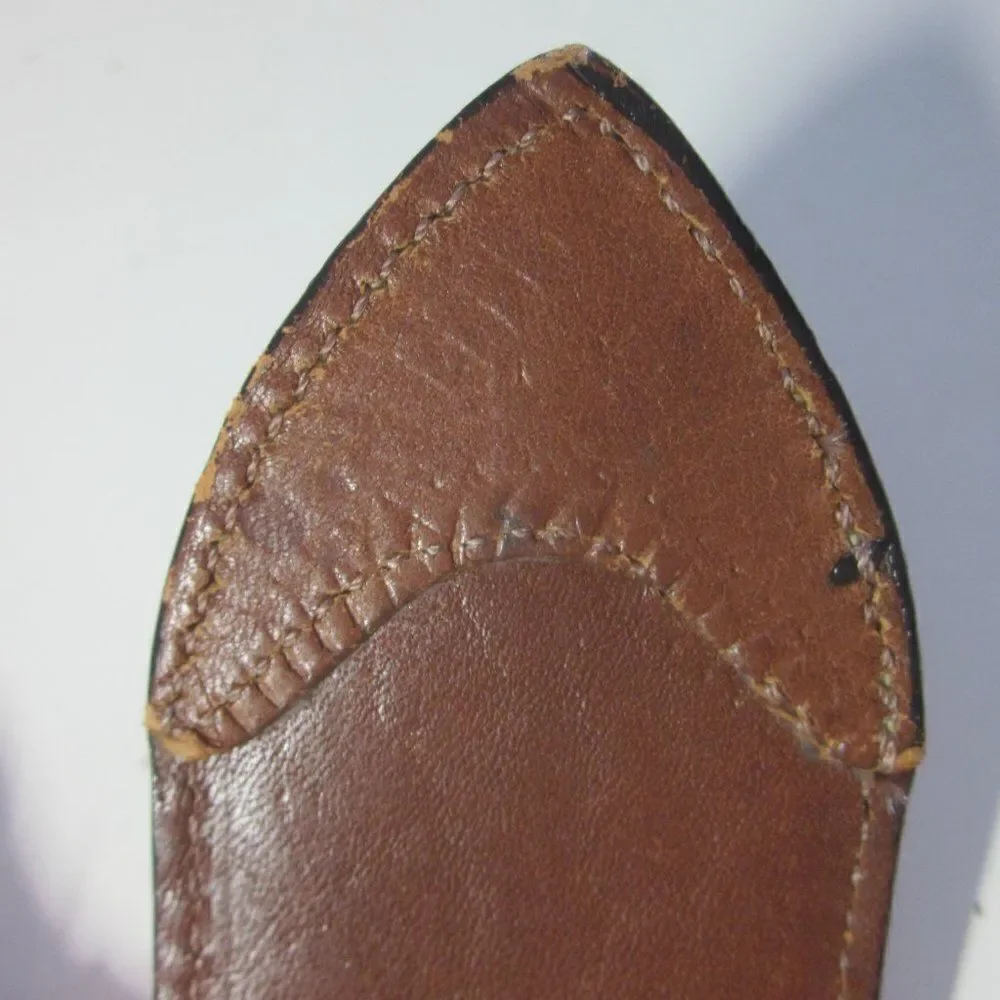 Dooney & Bourke Womens Vintage Red Leather Belt Size 30 28- 30