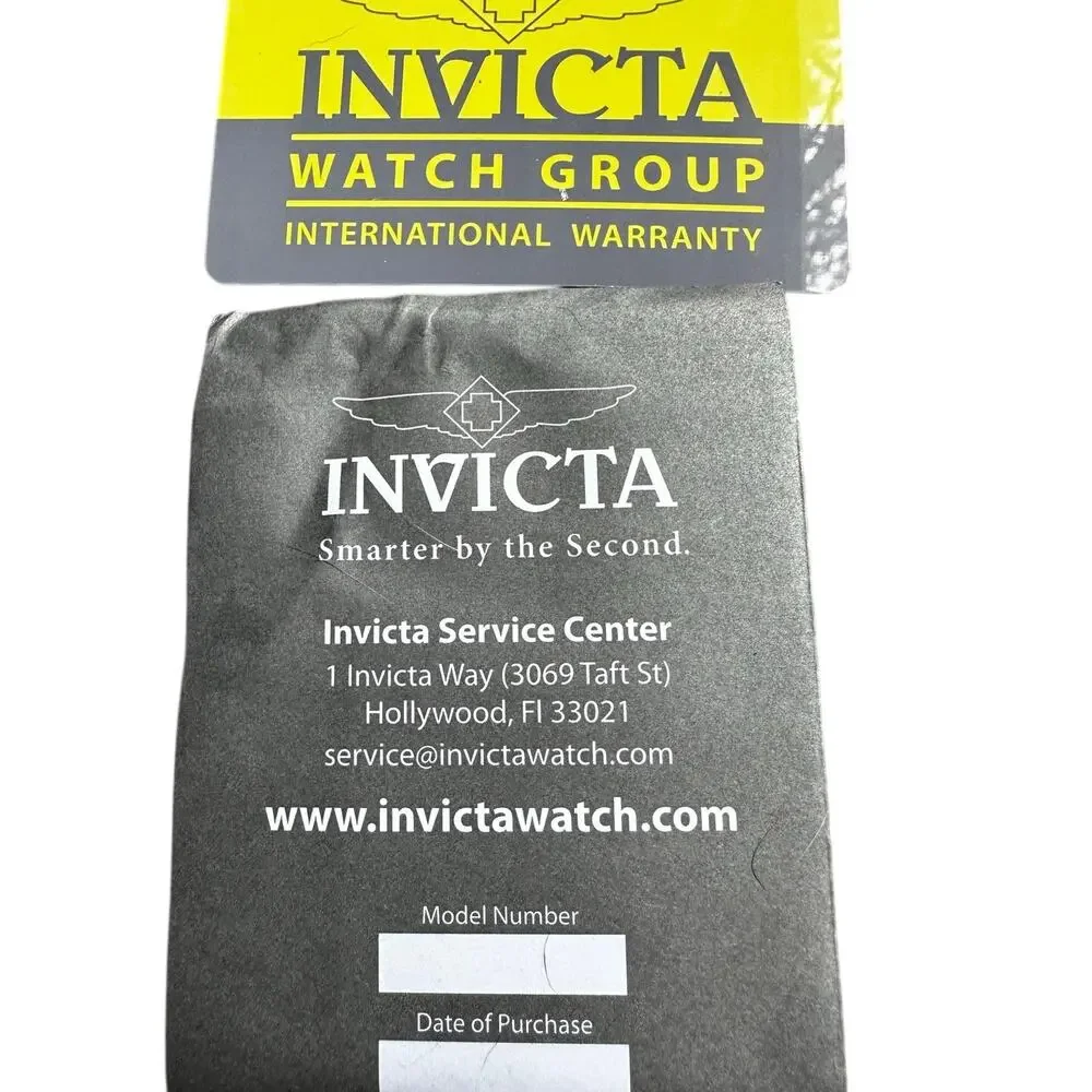 Invicta TI-22 Titanium Automatic Scuba 22082 Abalone Dial Watch Box Papers