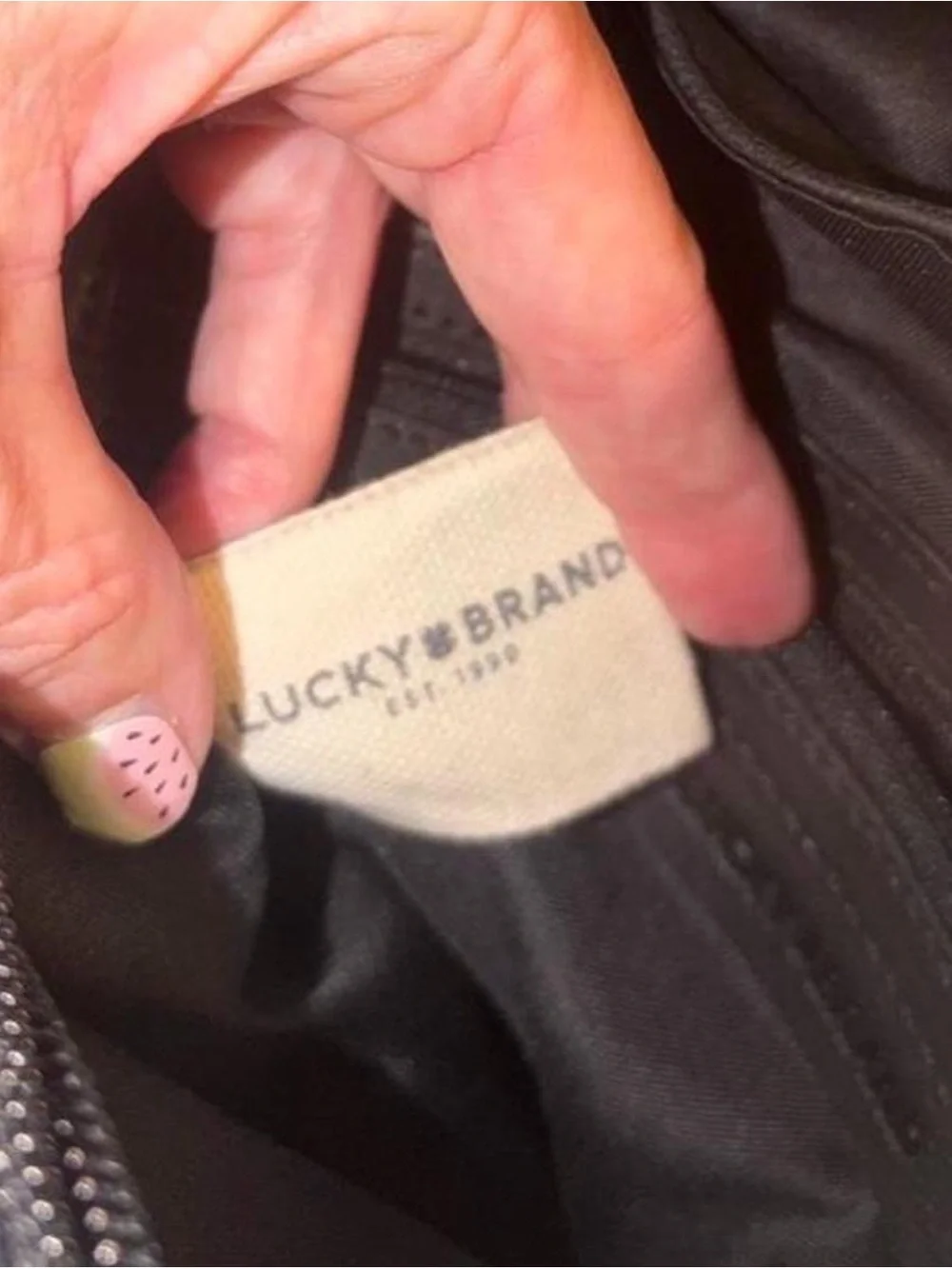 Lucky Brand smooth leather