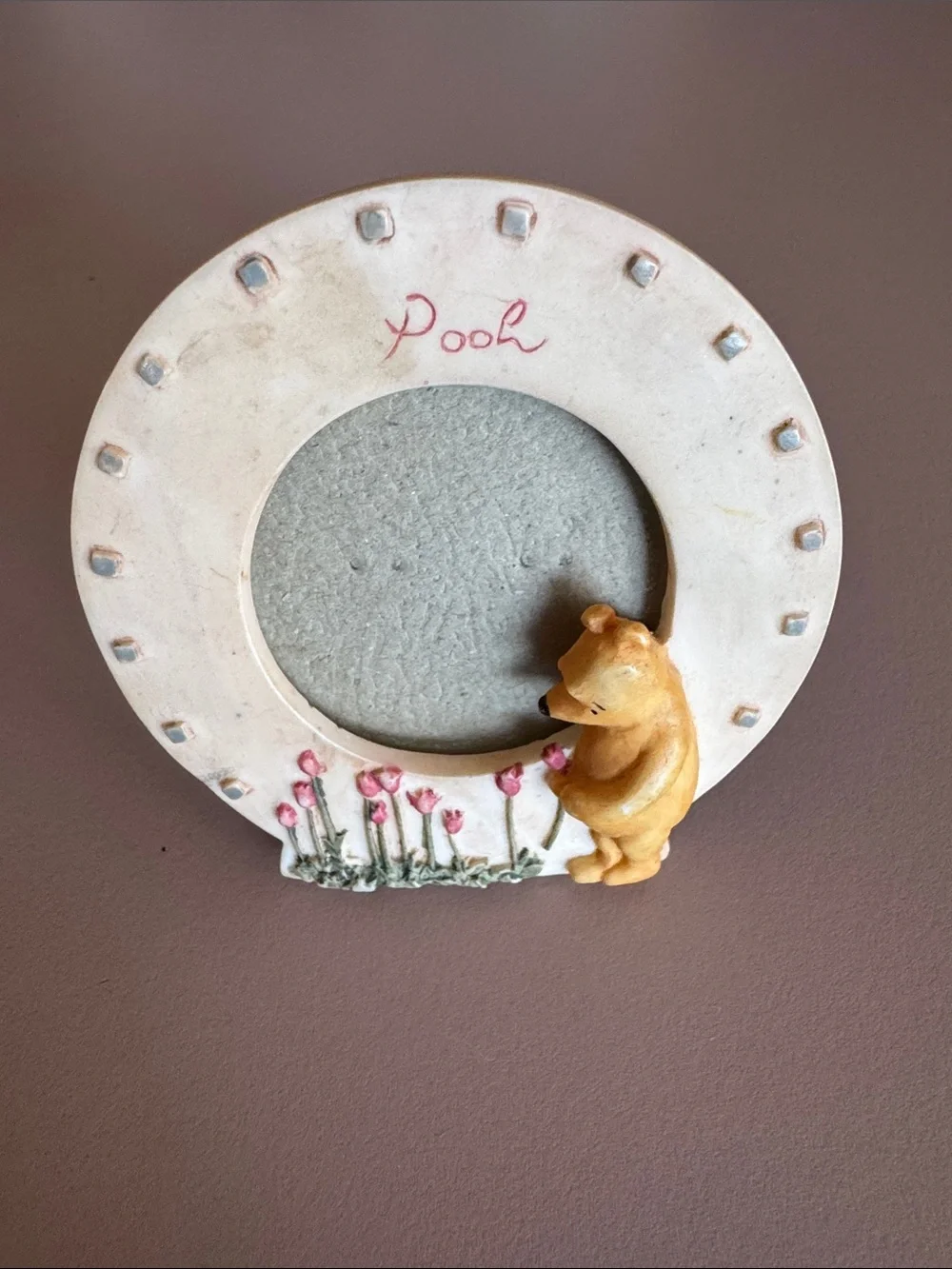 Disney Winnie the Pooh Cream and Yellow Decorative Photo Frame