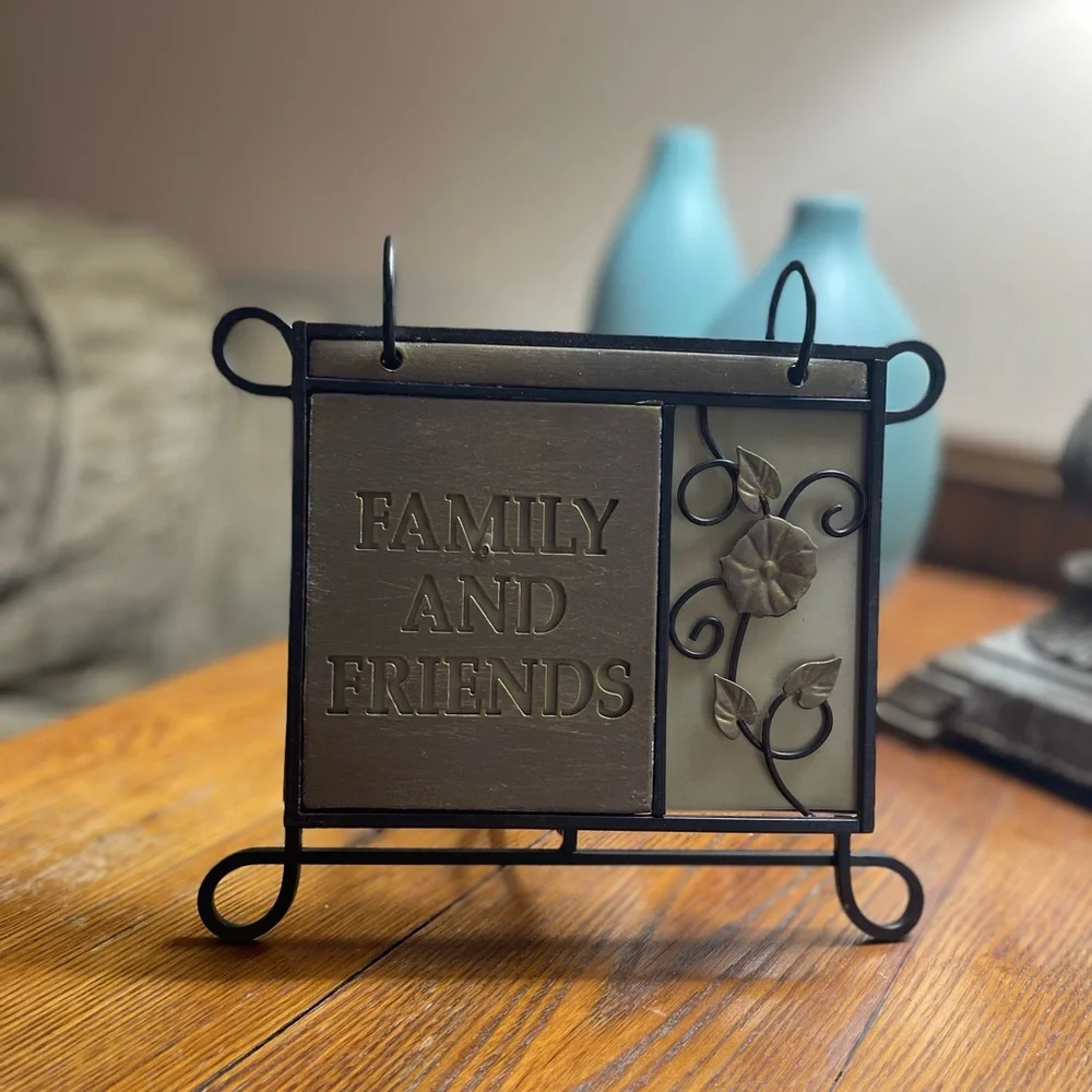 Family And Friends Photo on a Stand