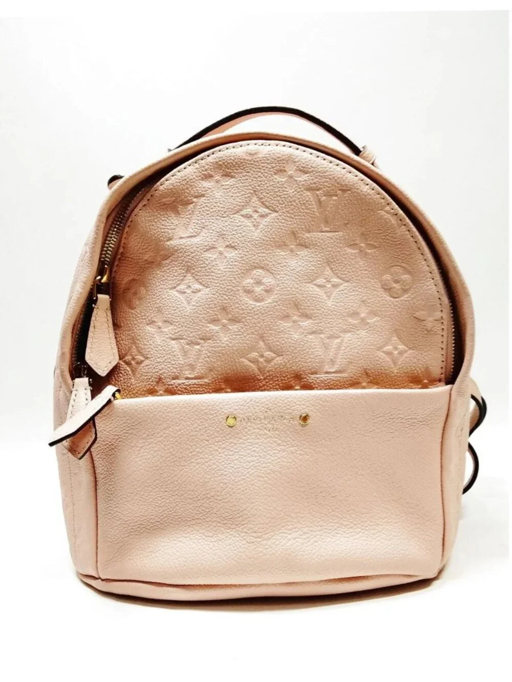 Louis Vuitton Pink Embossed Monogram Mini Backpack