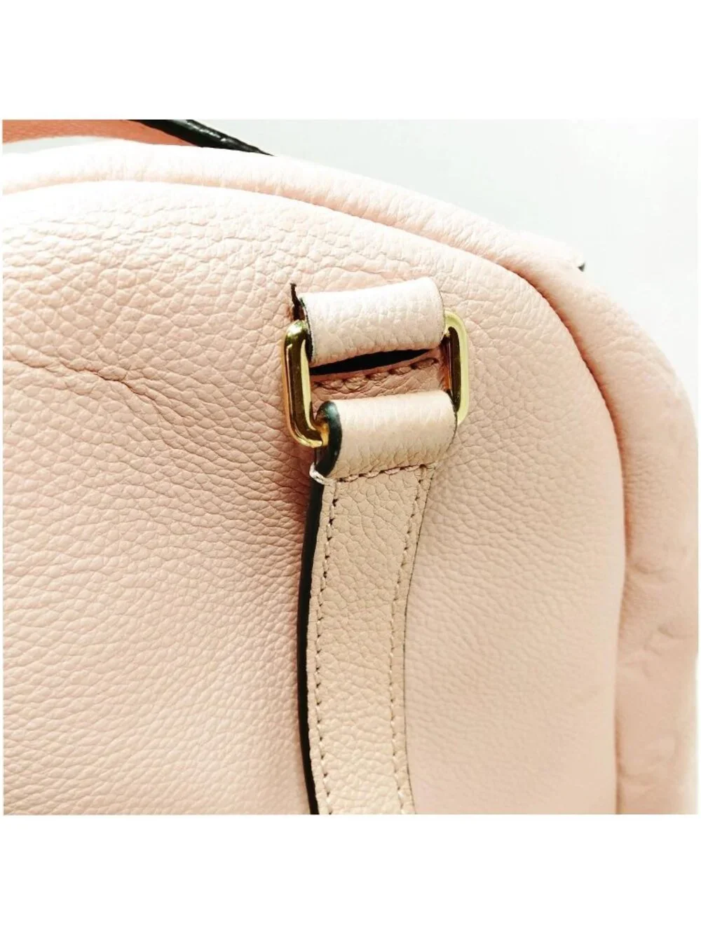 Louis Vuitton Pink Embossed Monogram Mini Backpack