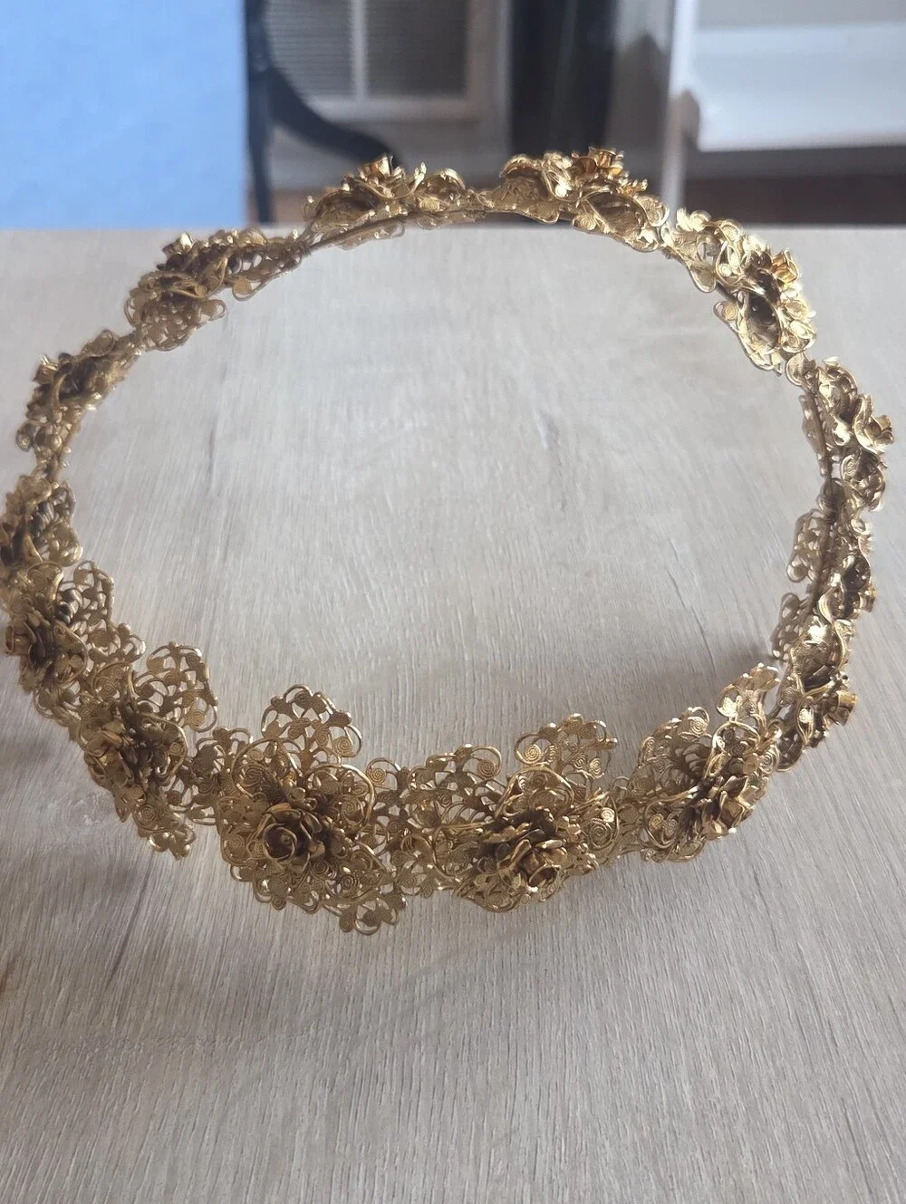 Jennifer Behr Makayla Golden Coronet Headband