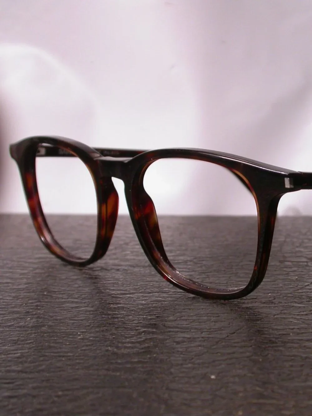 Authentic Saint Laurent PARIS Tortoise Luxury Eyeglasses Frames Made in Italy
