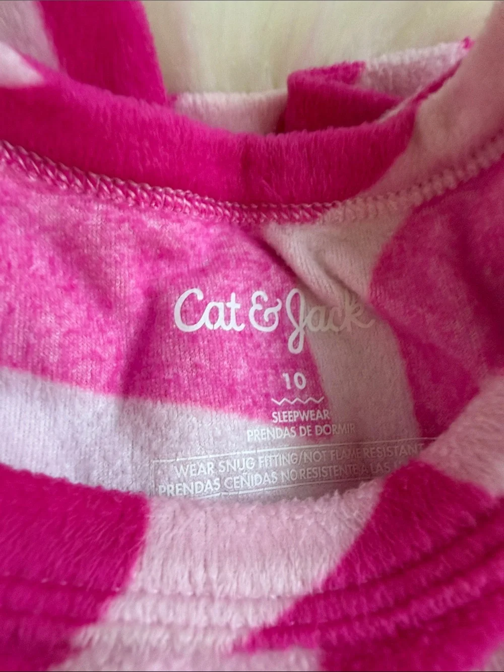 Cat & Jack Hot Pink and Light Pink Heart Pajama pants Set