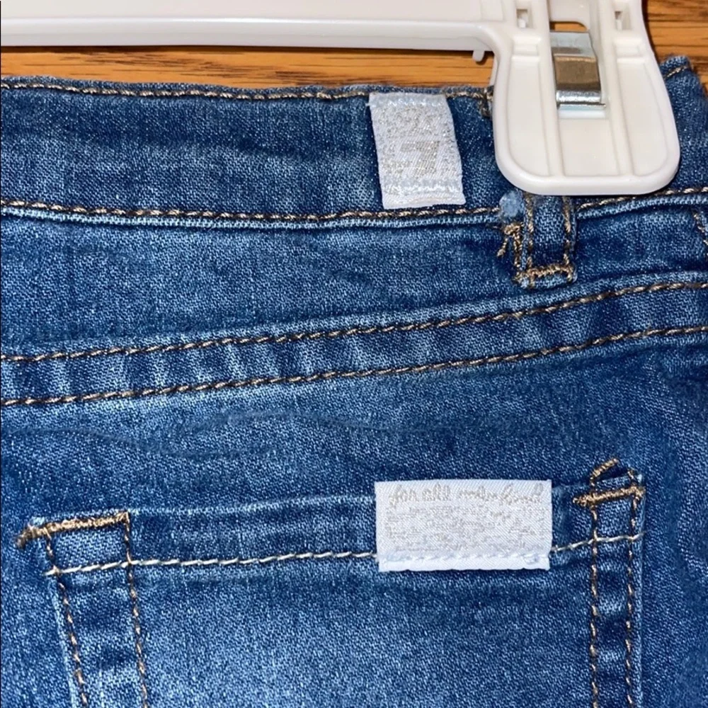 7 For All Mankind 3-Piece Shirt Jeans Vest 5T 6T two available