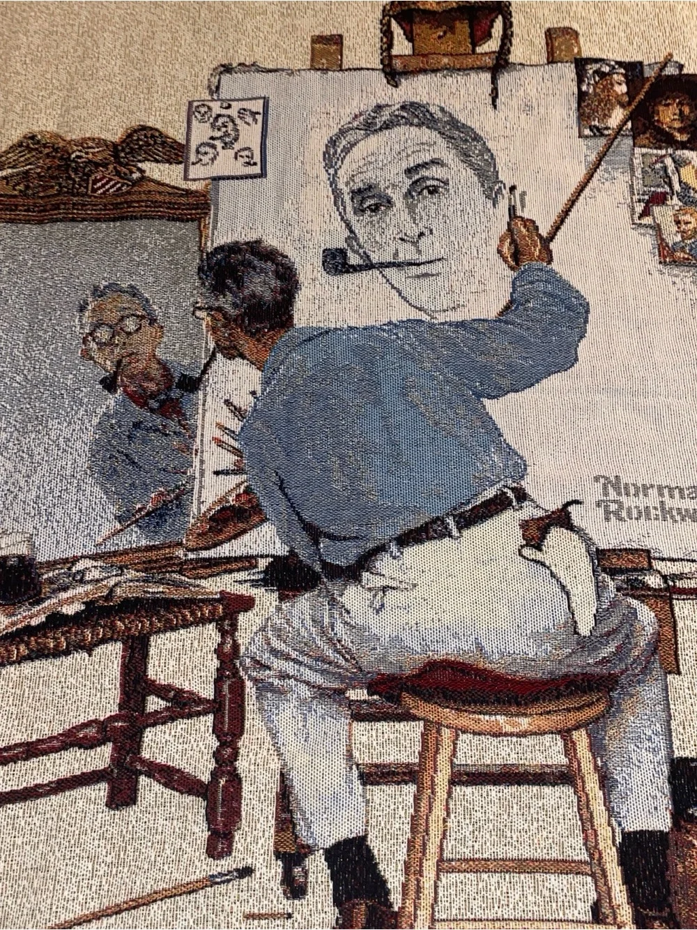 N/A woven tapestry