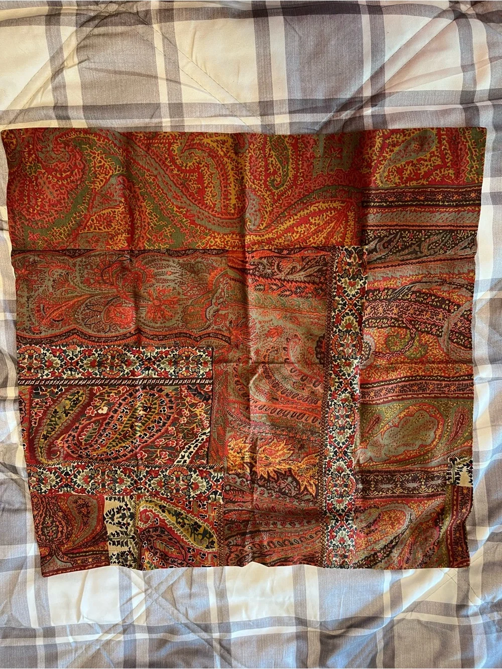 Pottery Barn rich paisley
