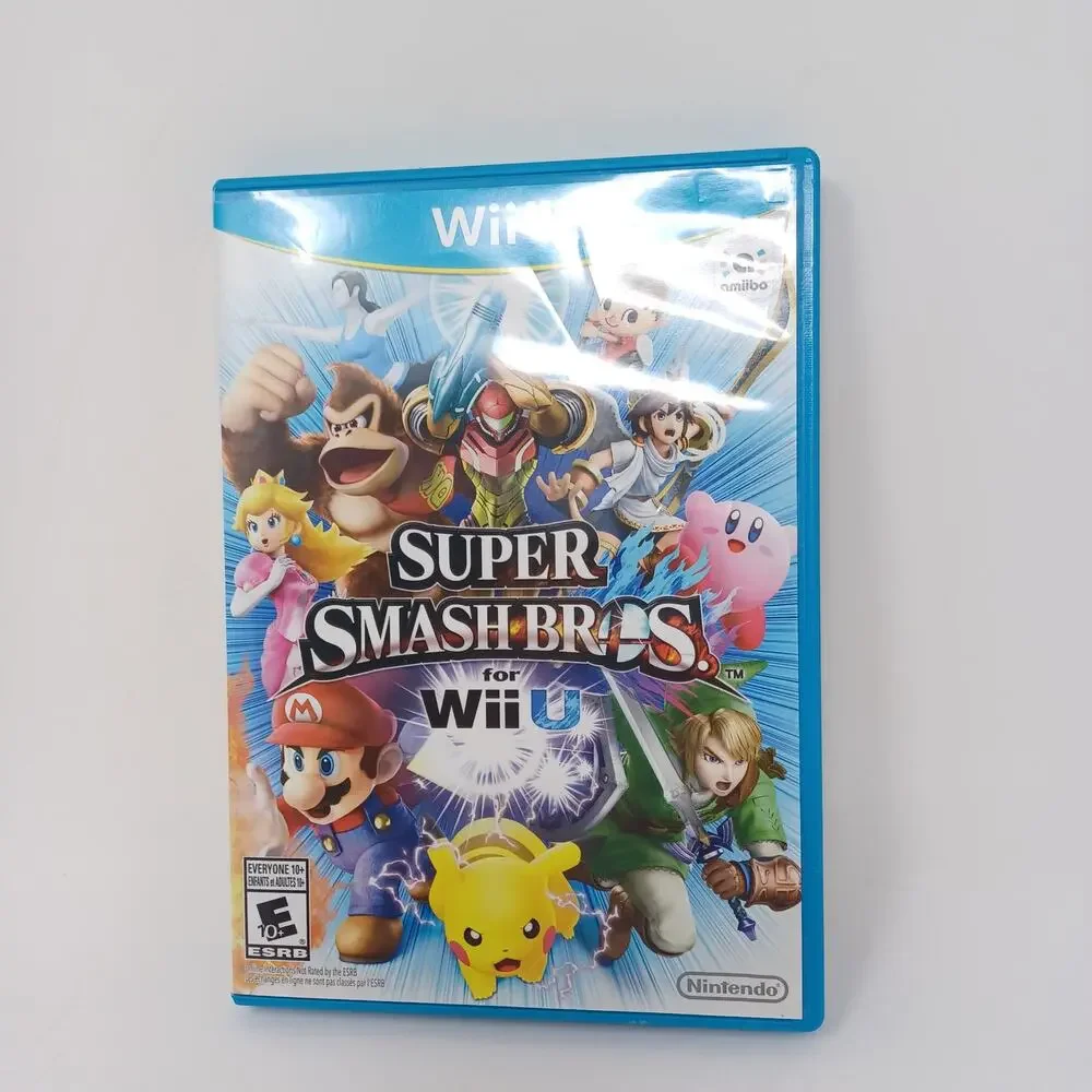 Super Smash Bros. (Nintendo Wii U, 2014)Great Condition