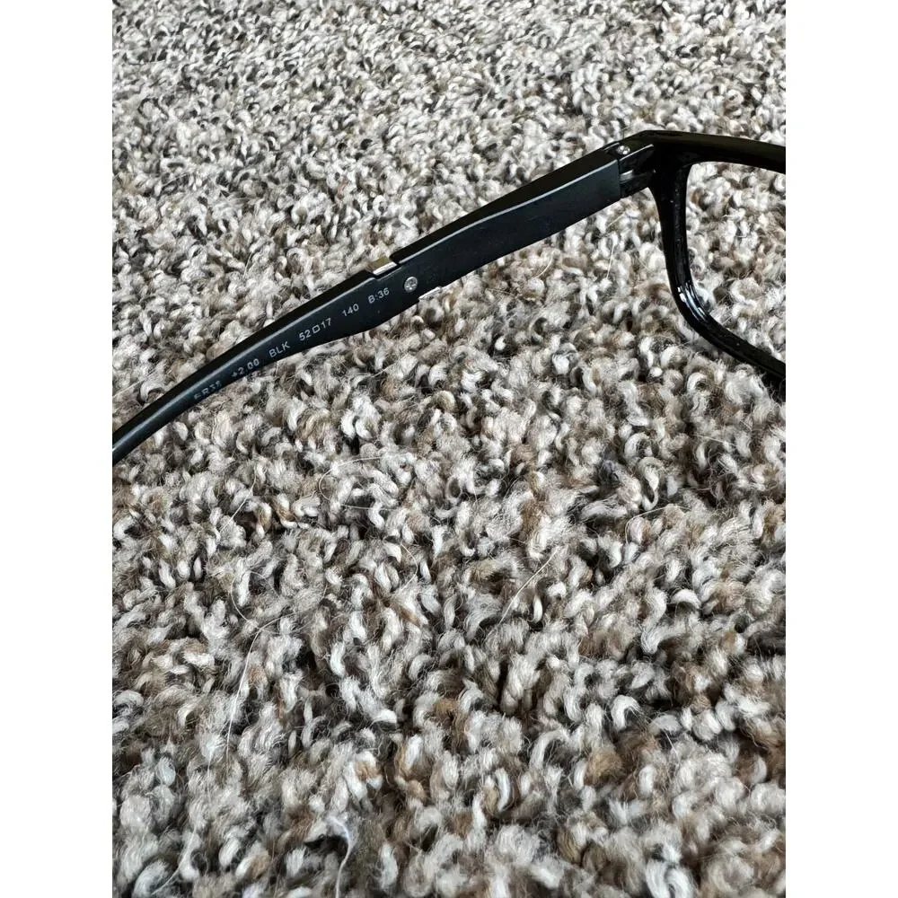 Buffalo David Bitton Eyeglasses Frames Black Rectangular Full Rim Unisex
