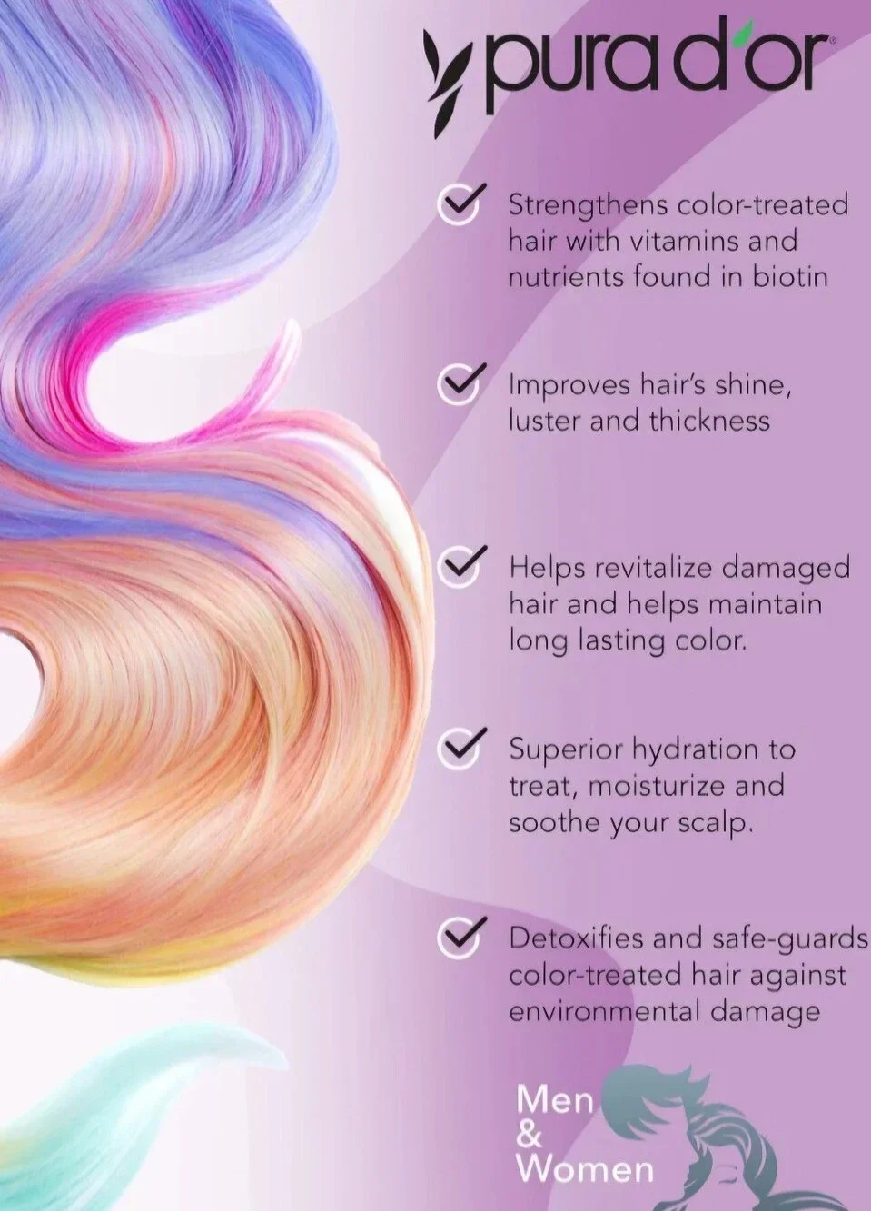 Pura d'or ColorHarmony Purple Shampoo - NEW