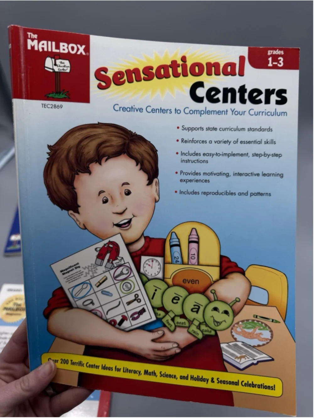 Lot of 3 The Mailbox Magazine Teacher Resource Books Centers Bulletin Boards 1-3