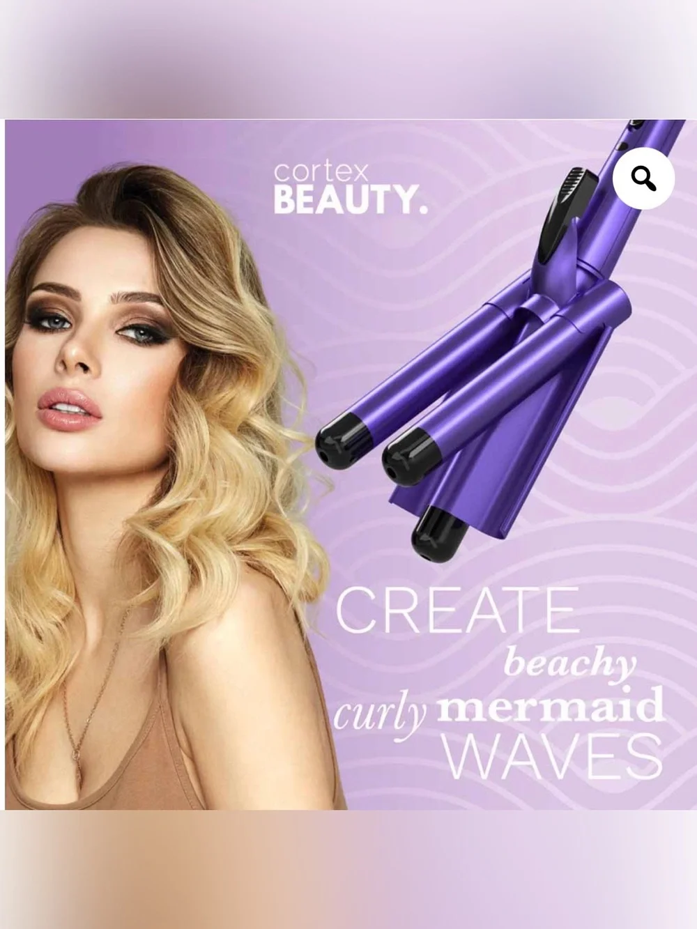 Cortex Beauty TrebleMaker - 3-Barrel Waver BRAND NEW IN BOX $150