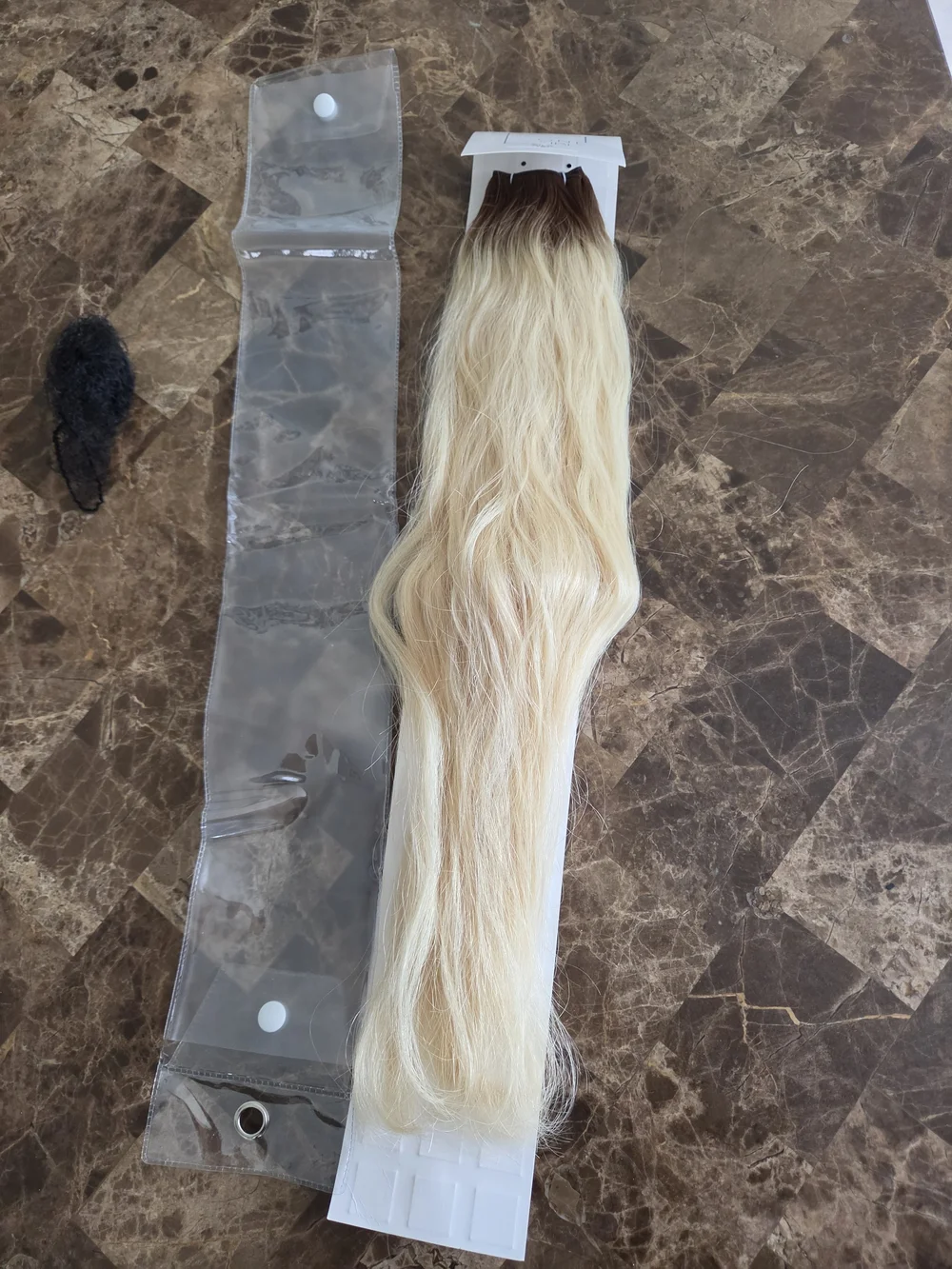 New IBE The ONE silk 18 inch Rooted ~sew In Human Hair‎