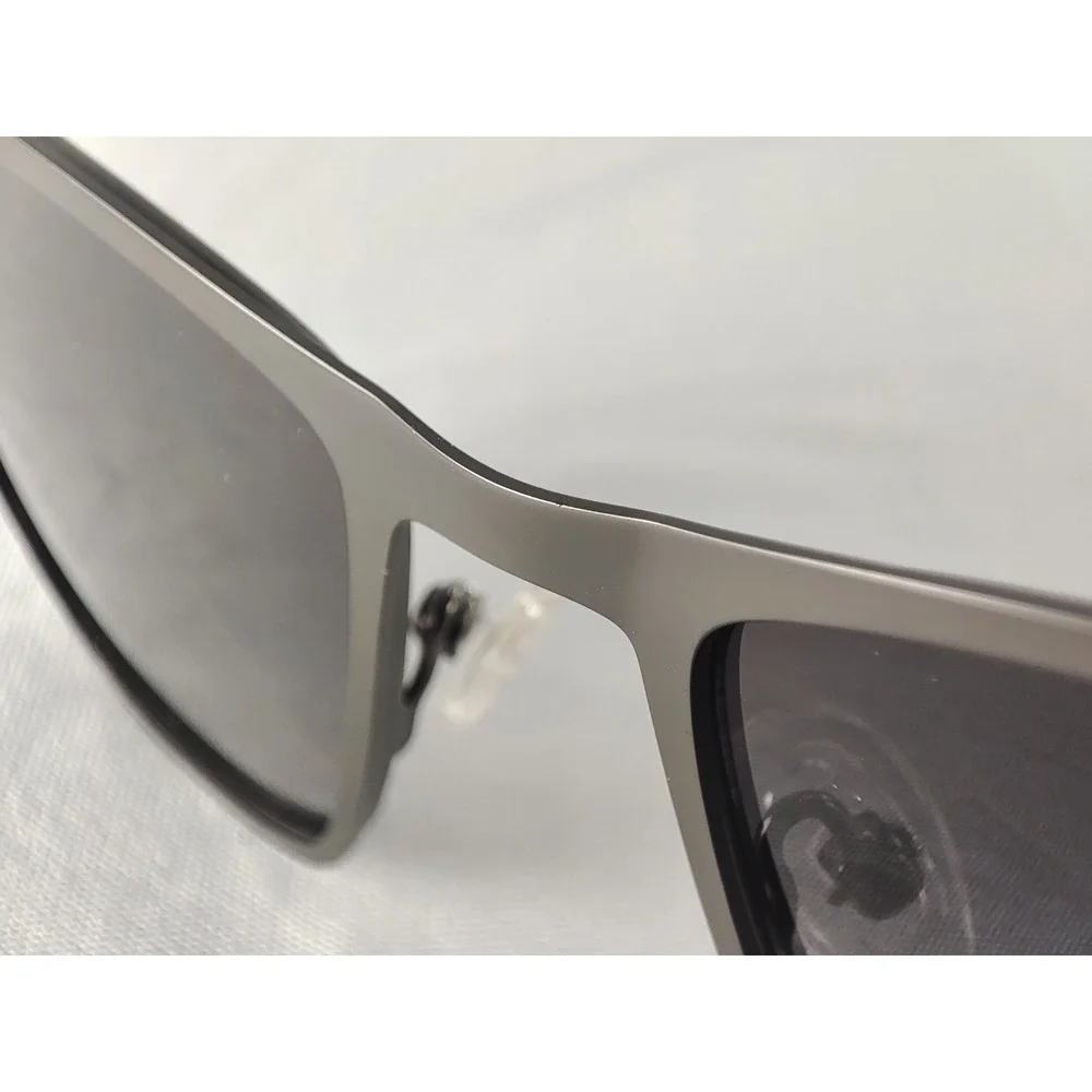 Kenneth Cole Reaction KC1329 09B Men's Sunglasses Gunmetal Rectangle 57mm NWT‎