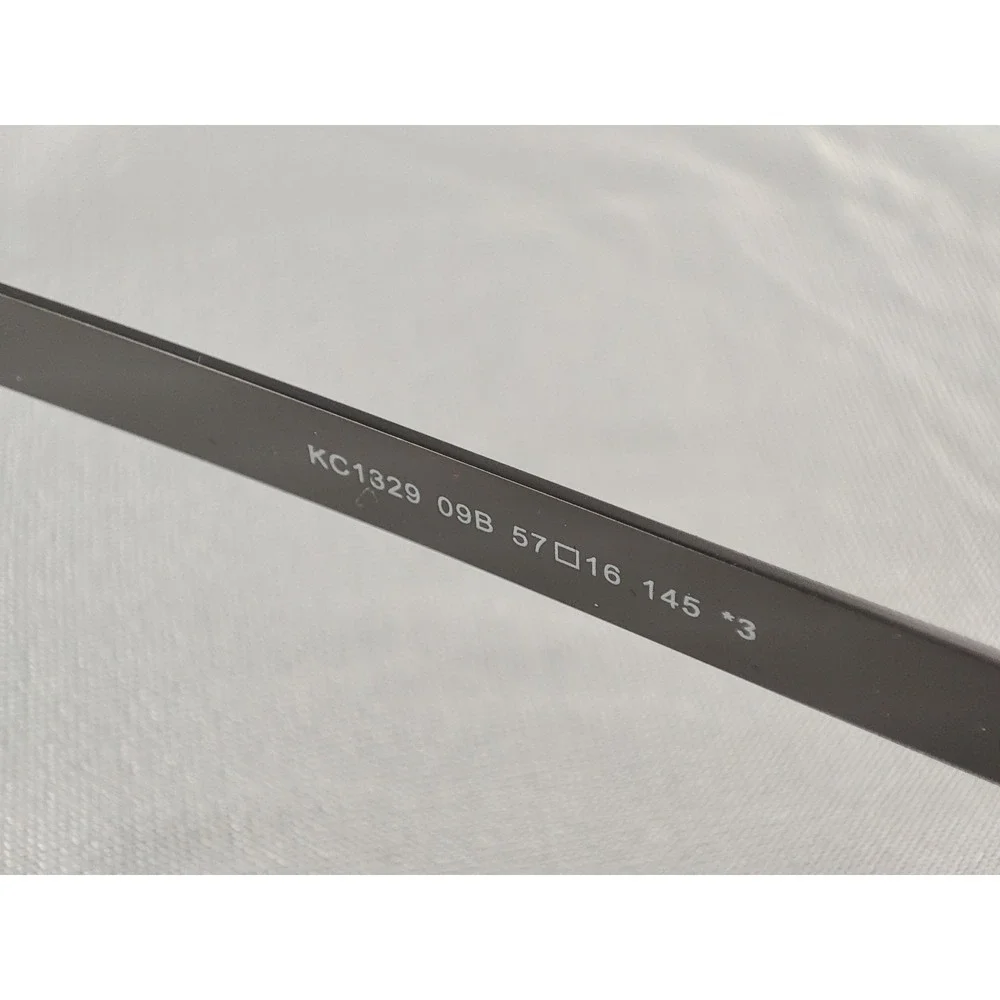 Kenneth Cole Reaction KC1329 09B Men's Sunglasses Gunmetal Rectangle 57mm NWT‎