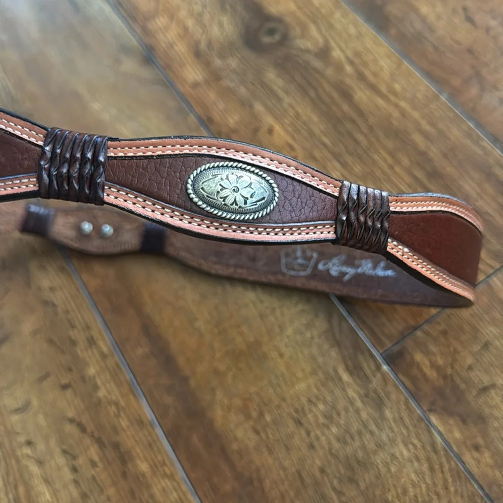 Larry Mahan Real Leather Belt
