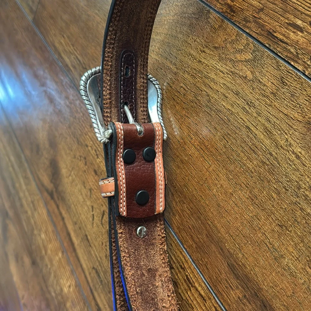 Larry Mahan Real Leather Belt