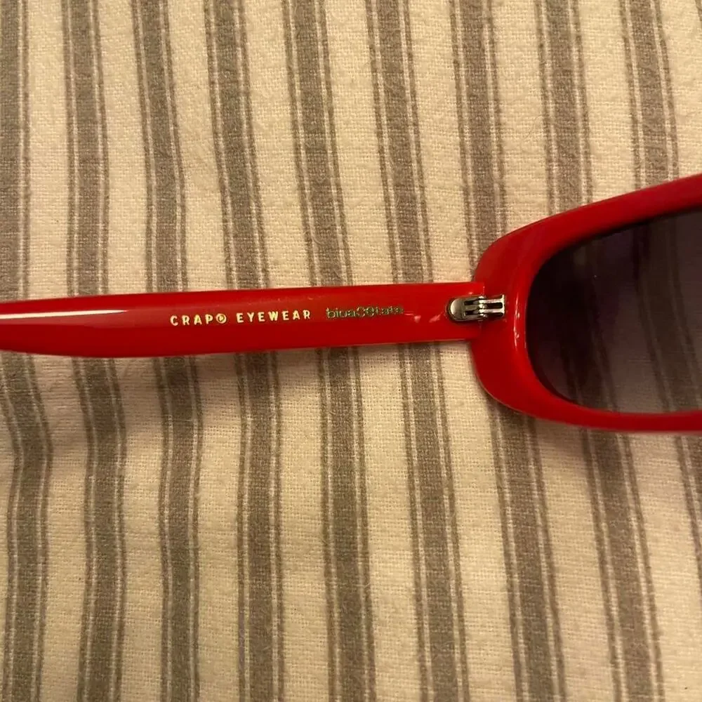 NEW Crap Eyewear Sunglasses - 'Red' ❤️‍🔥 Discontinued RARE Colorway ‼️‼️‼️