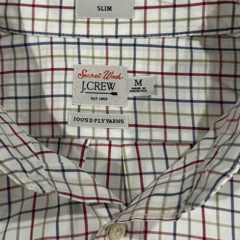 J. Crew crew plaid