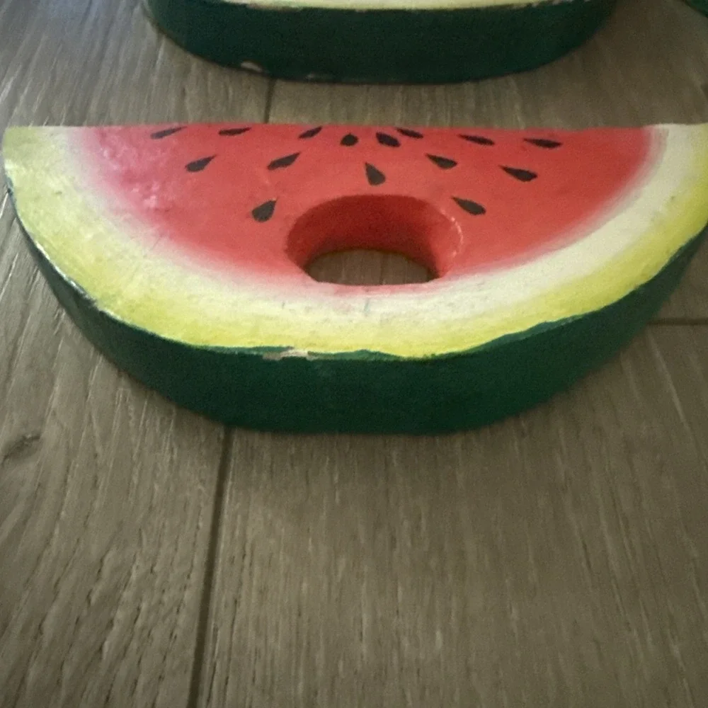 The Unbranded Brand wood watermelon