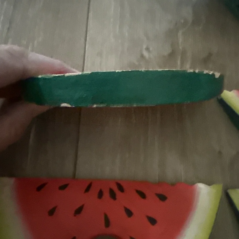 The Unbranded Brand wood watermelon