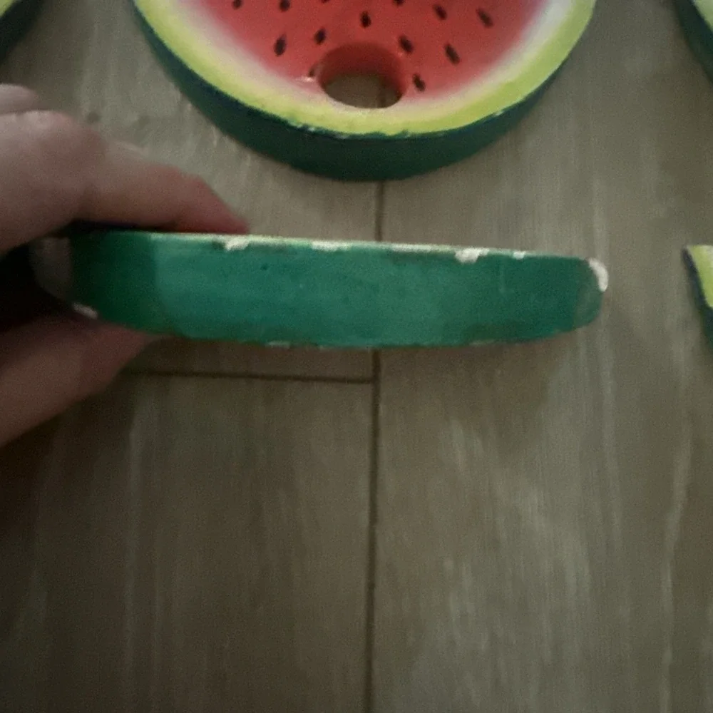 The Unbranded Brand wood watermelon