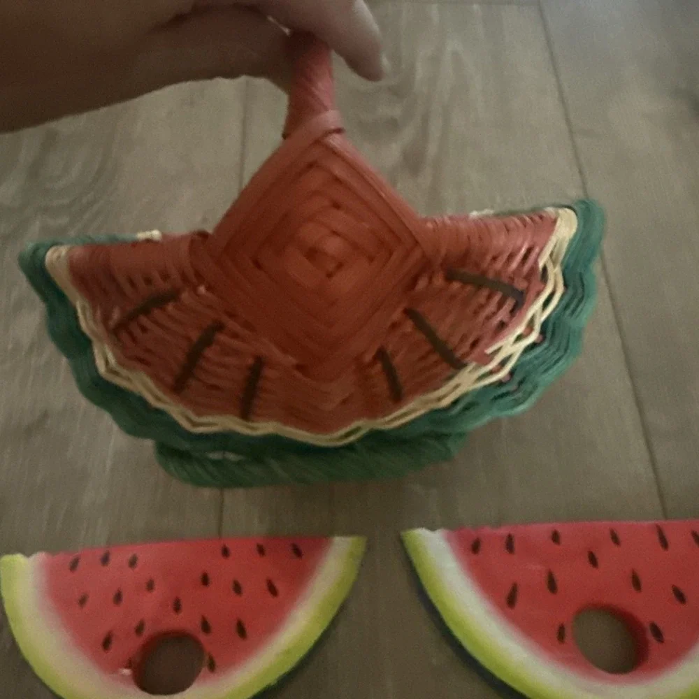 The Unbranded Brand wood watermelon