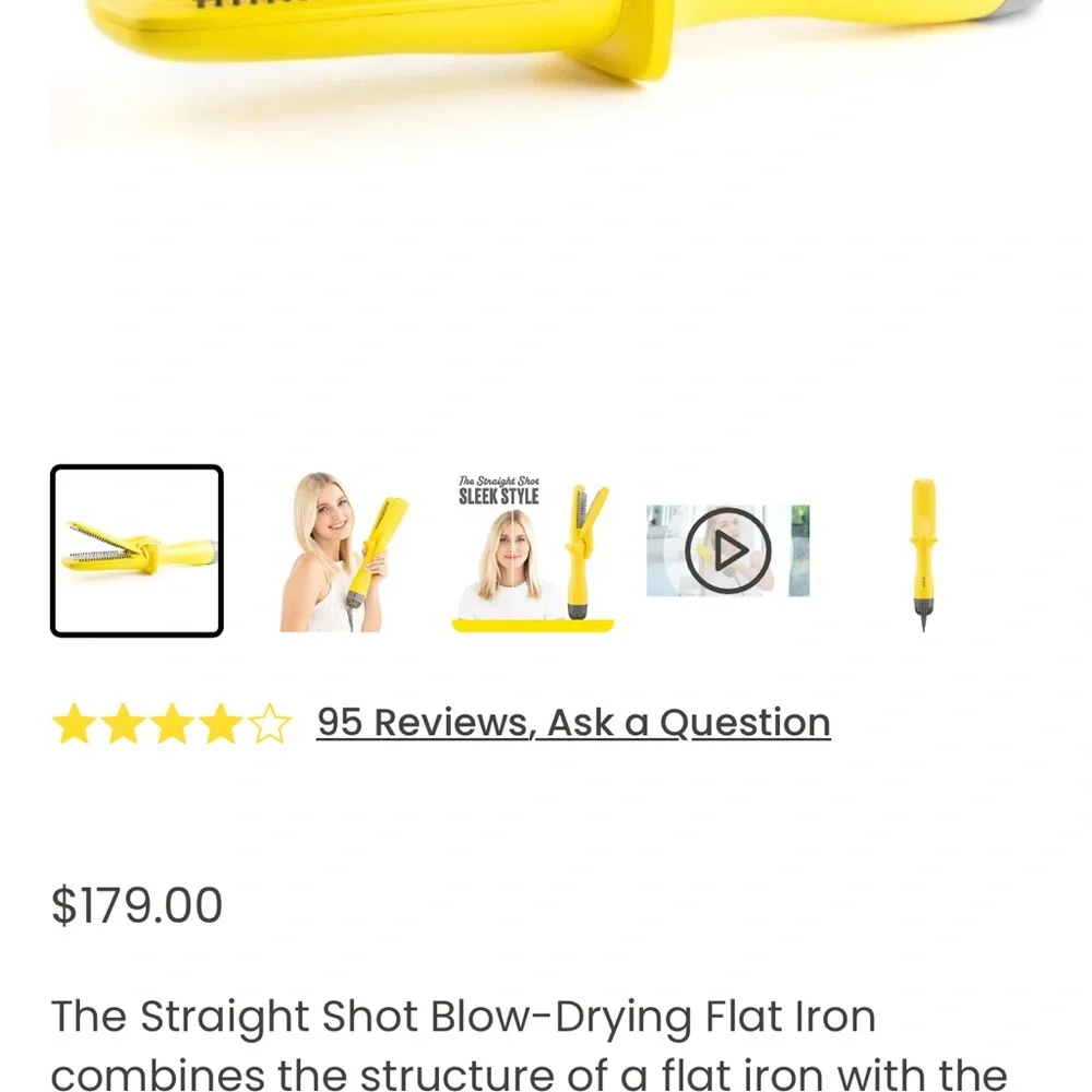 Dry Bar Straight Shot - Brand NEW  never used