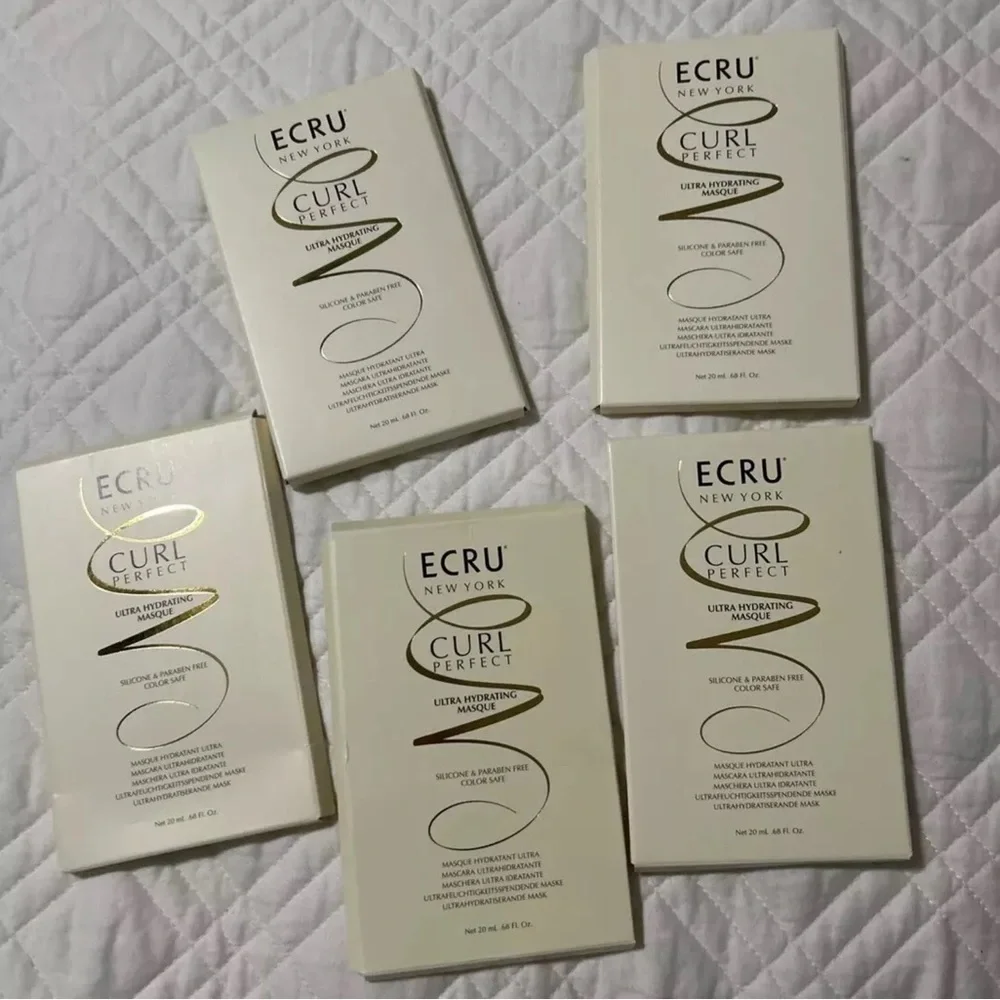 Ecru New York Curl Perfect Ultra Hydrating Hair Masque 5 Treatments .68 Fl. Oz.