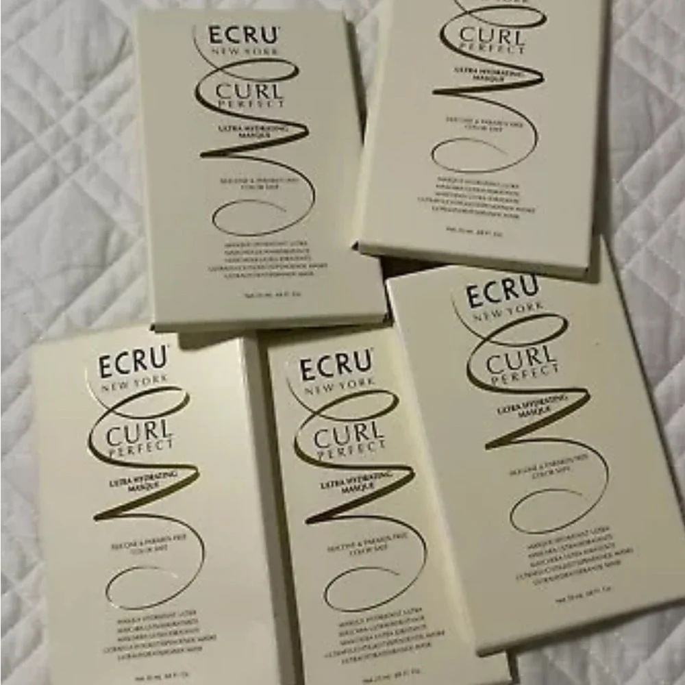 Ecru New York Curl Perfect Ultra Hydrating Hair Masque 5 Treatments .68 Fl. Oz.
