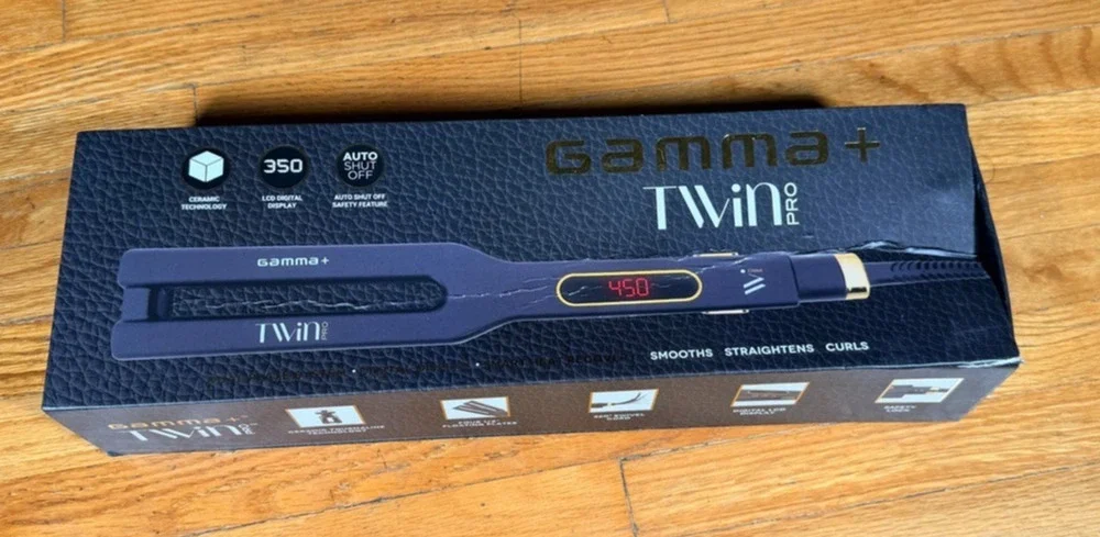 Gamma+ Twin Pro Flat Iron 1/2