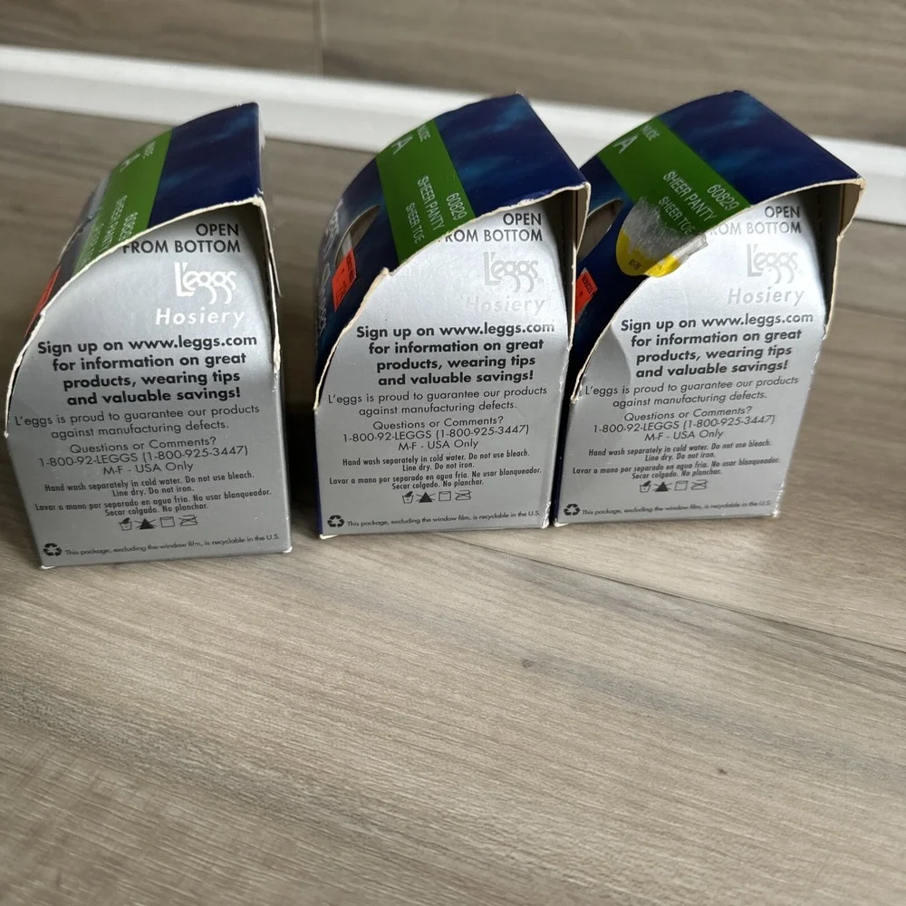 Leggs boxes sheer