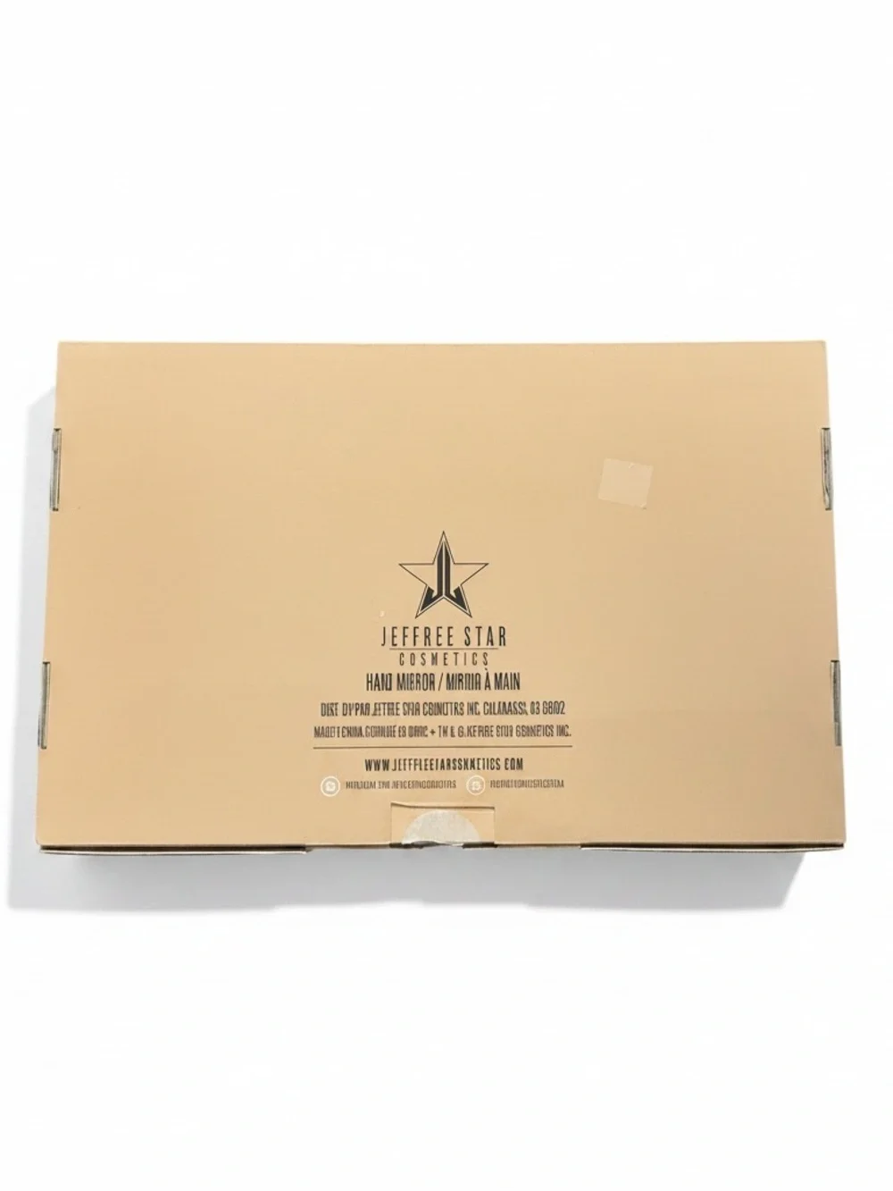 Jeffree Star Brown Star Hair Brush with Ergonomic Handle
