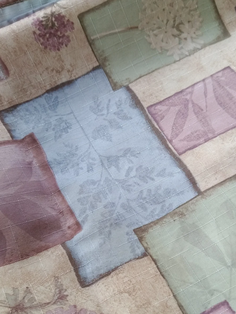 N/A patchwork tablecloth