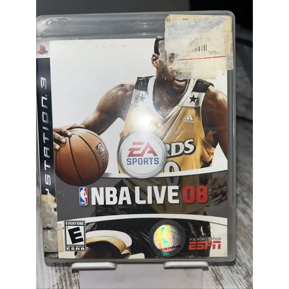 NBA Live 08 - Playstation 3 Video Games Case‎ And Disc Only ML338