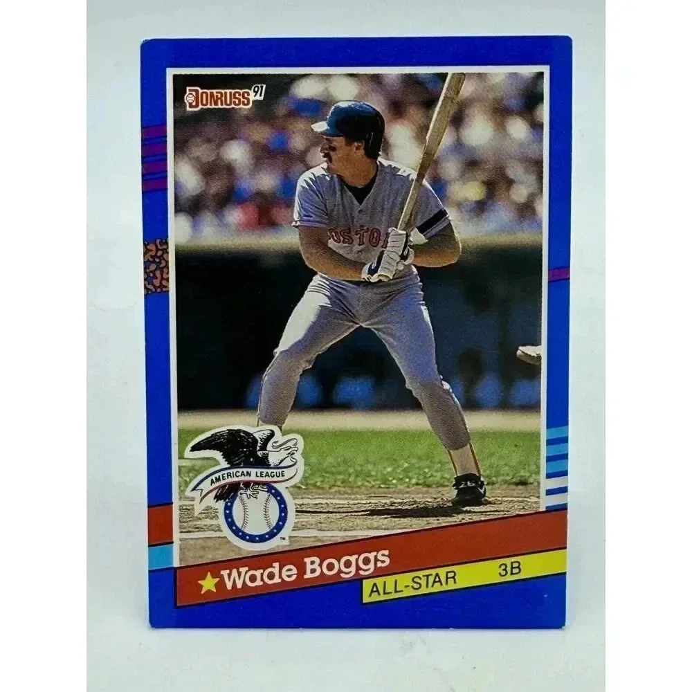 Wade Boggs Vintage 1991‎ Donruss All Star Baseball Card #55 Excellent
