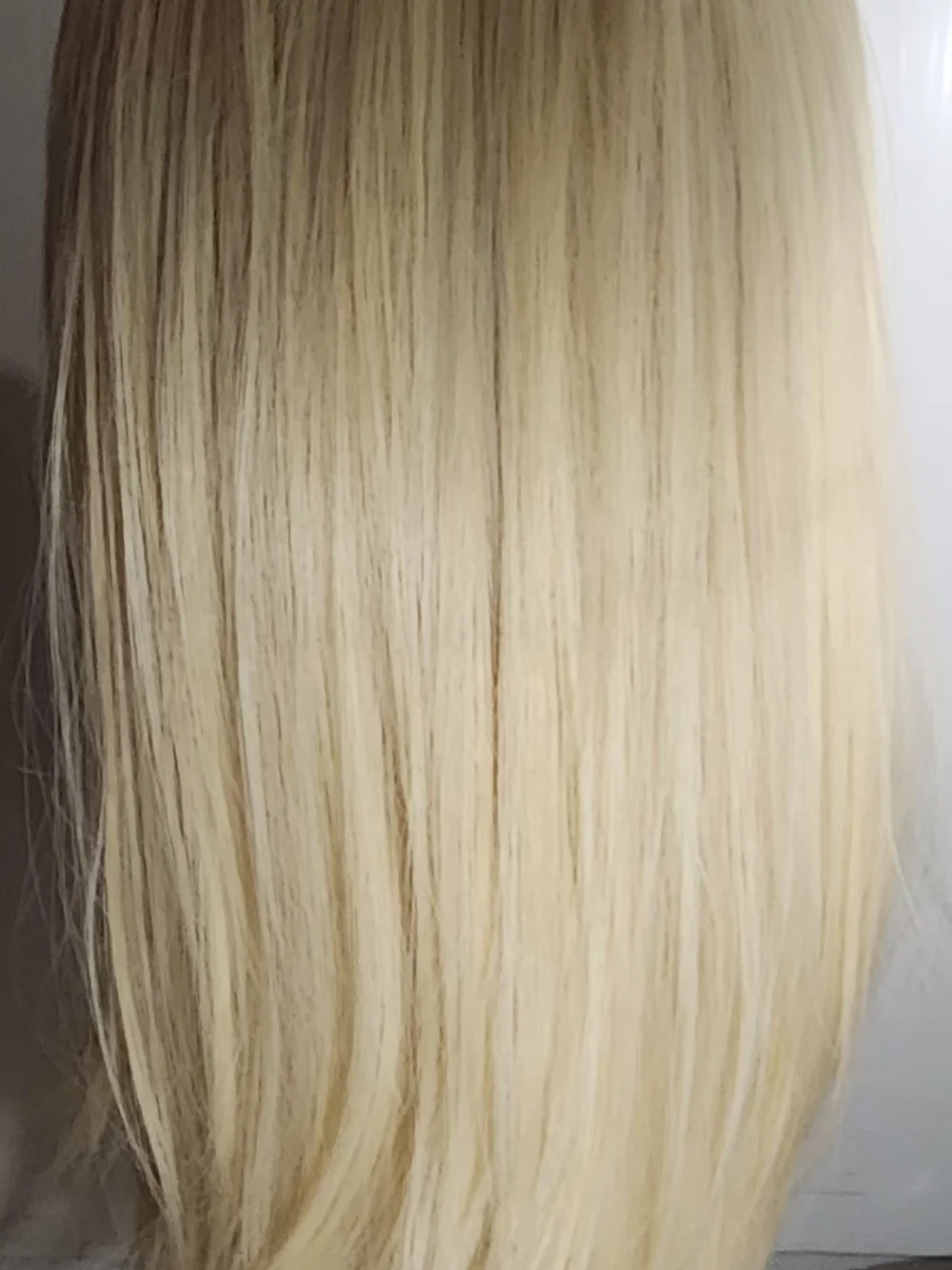 Natural Light Blonde Straight Women’s Wig - Sleek Everyday Style