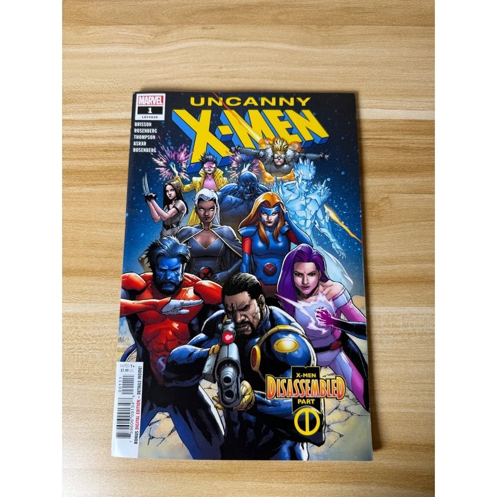 Uncanny X-Men #1 Disassembled Part 1 Marvel Comic Book‎ 2019