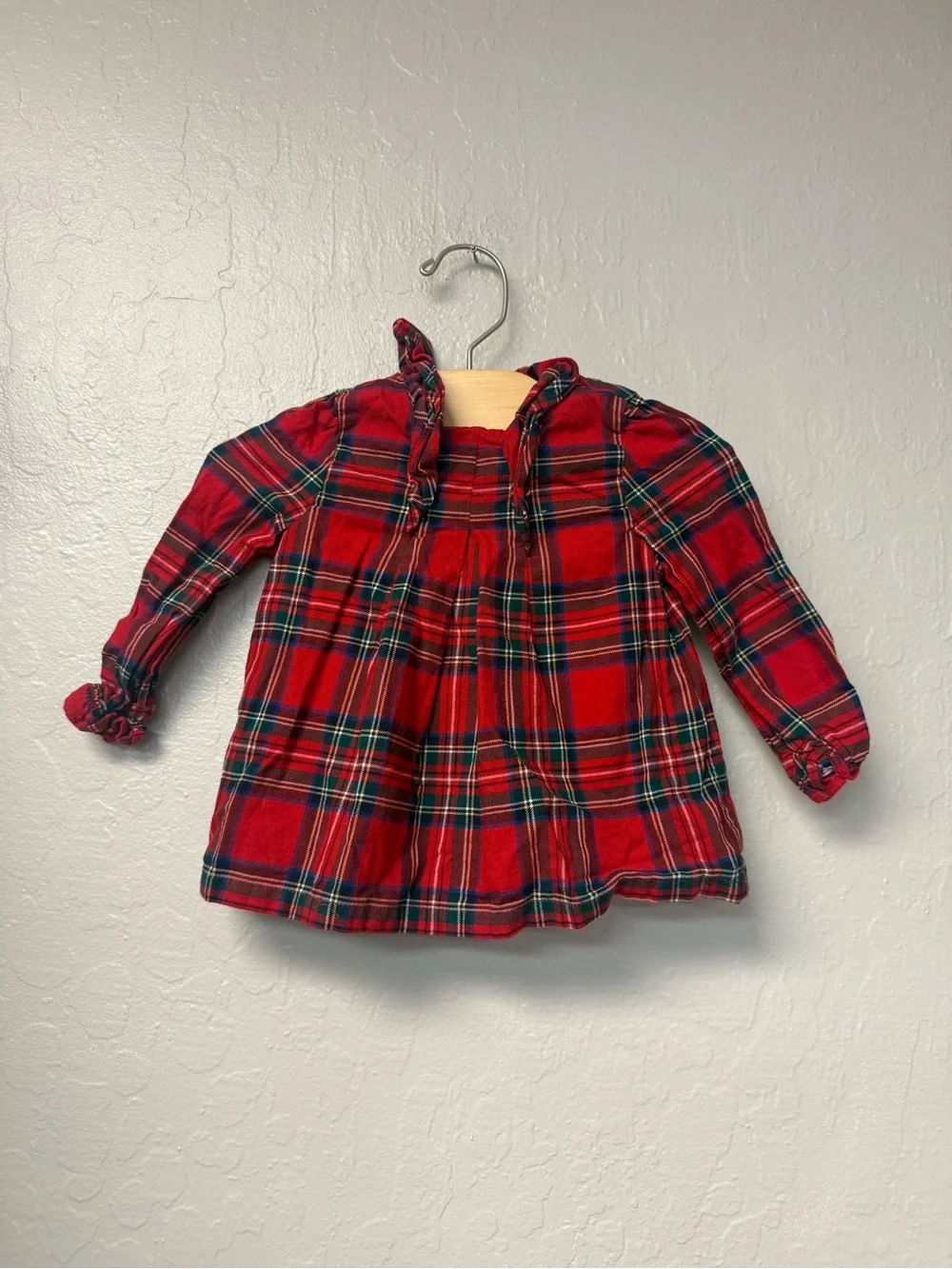 $23 ADD‎ ON Janie and Jack Plaid Matching Set 12-18M Ralph Lauren Zara