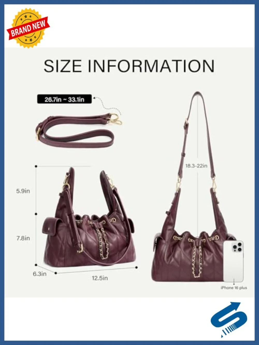 N/A chic quilted