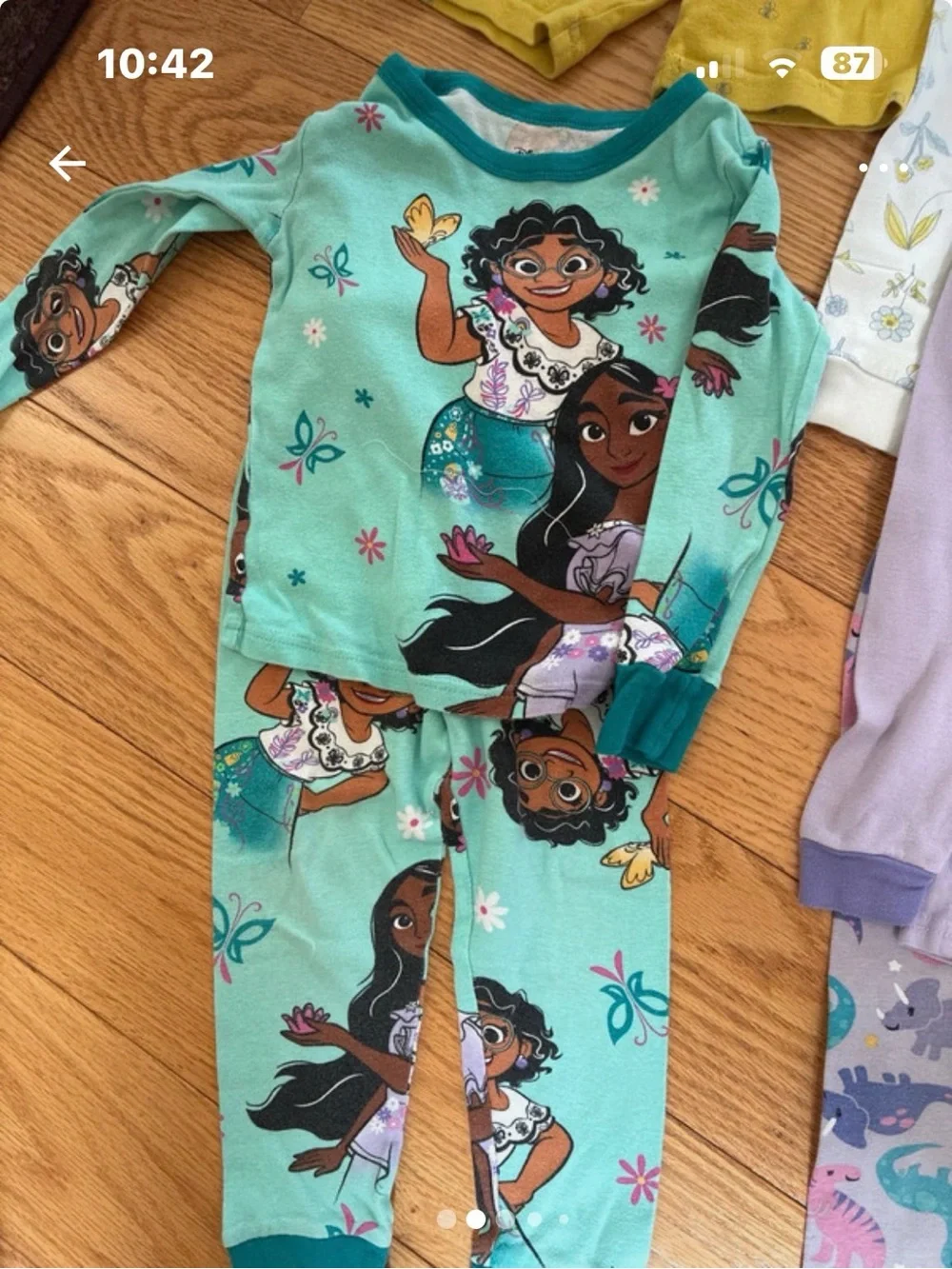 Disney kids pajamas
