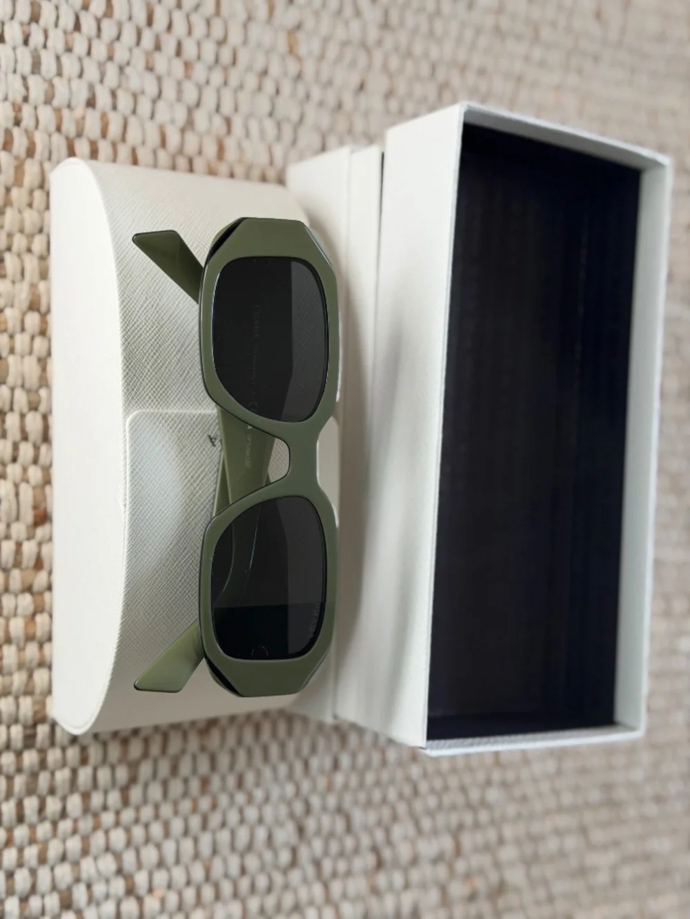 Prada green sunglasses