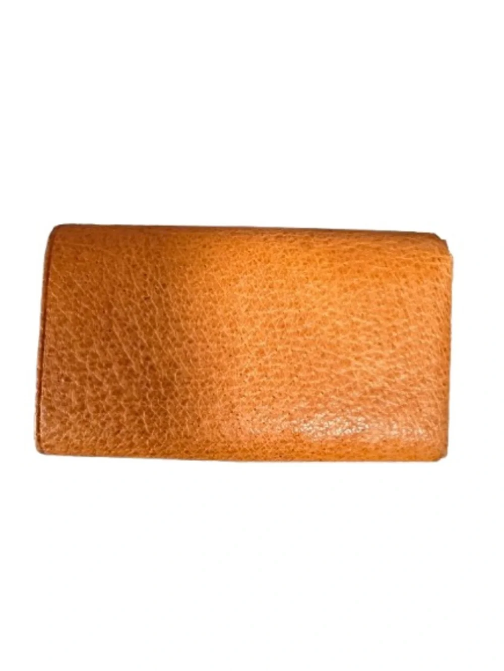 Vintage Rolfs Tan Leather Key Case Holder 6 Hook Snap Wallet Organizer