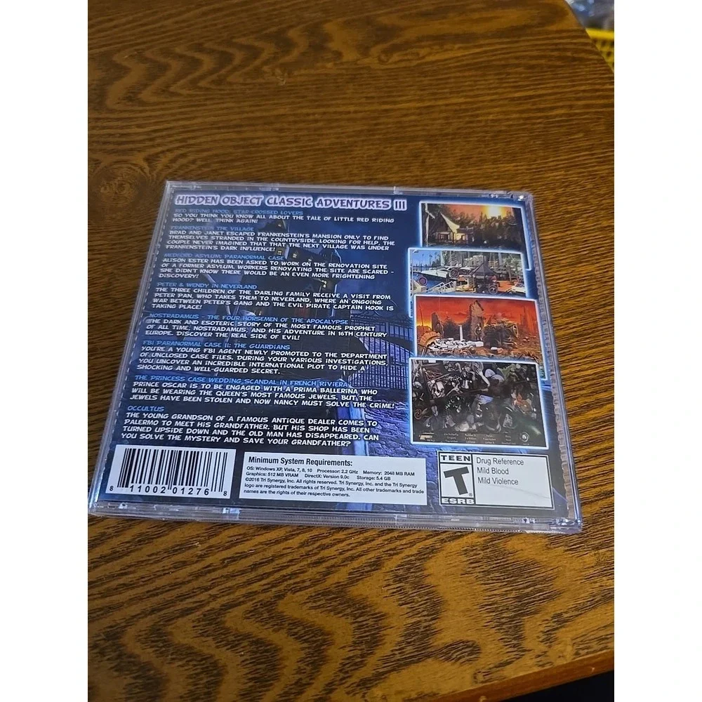 Classic Adventures III Hidden Object 8 Pack PC Game‎