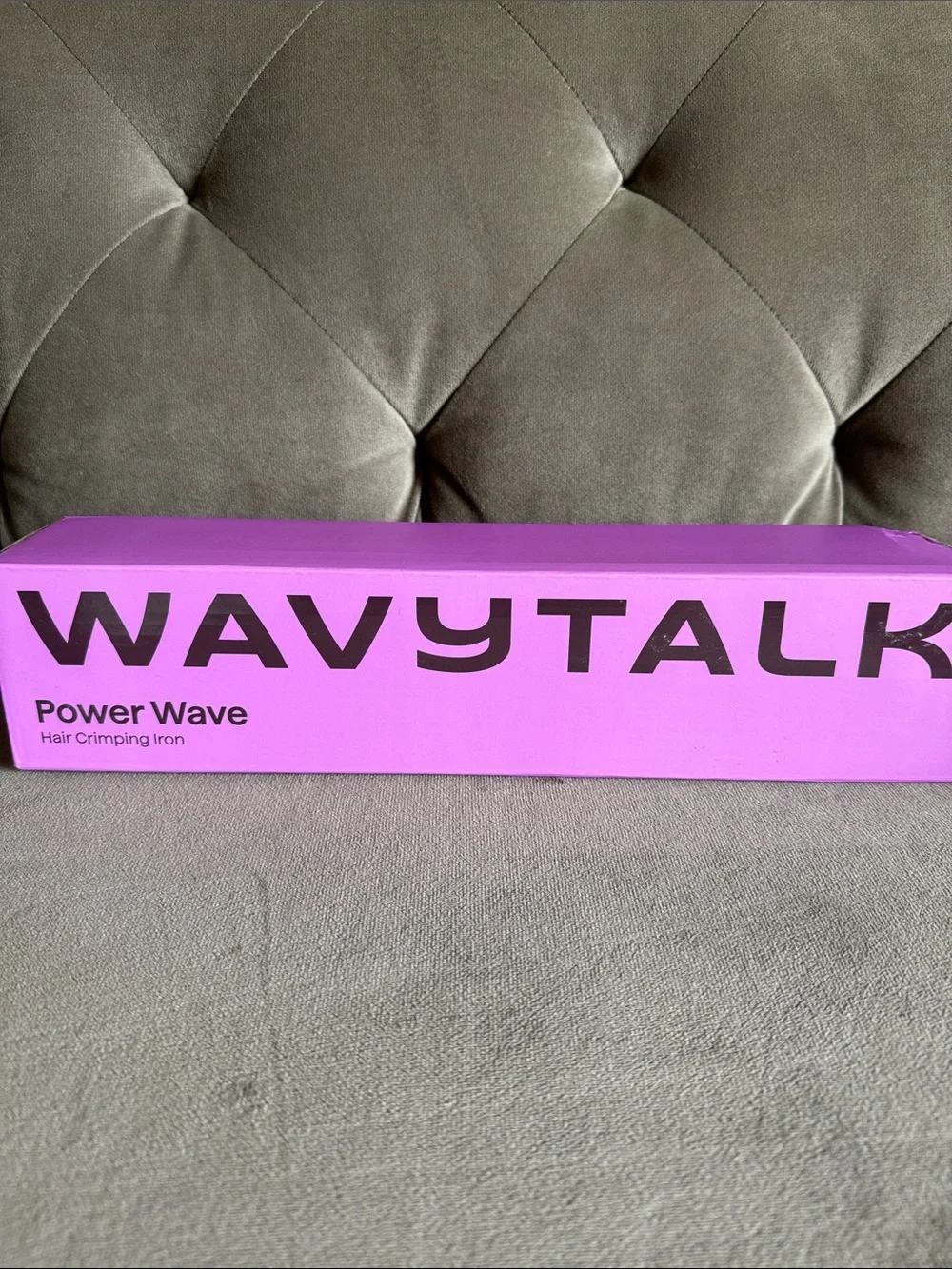 WAVYTALK Power Wave Hair Crimping Iron - Pink Wave Finish