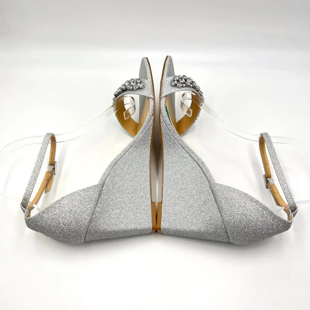 Jewel Badgley Mischka strappy peggy code